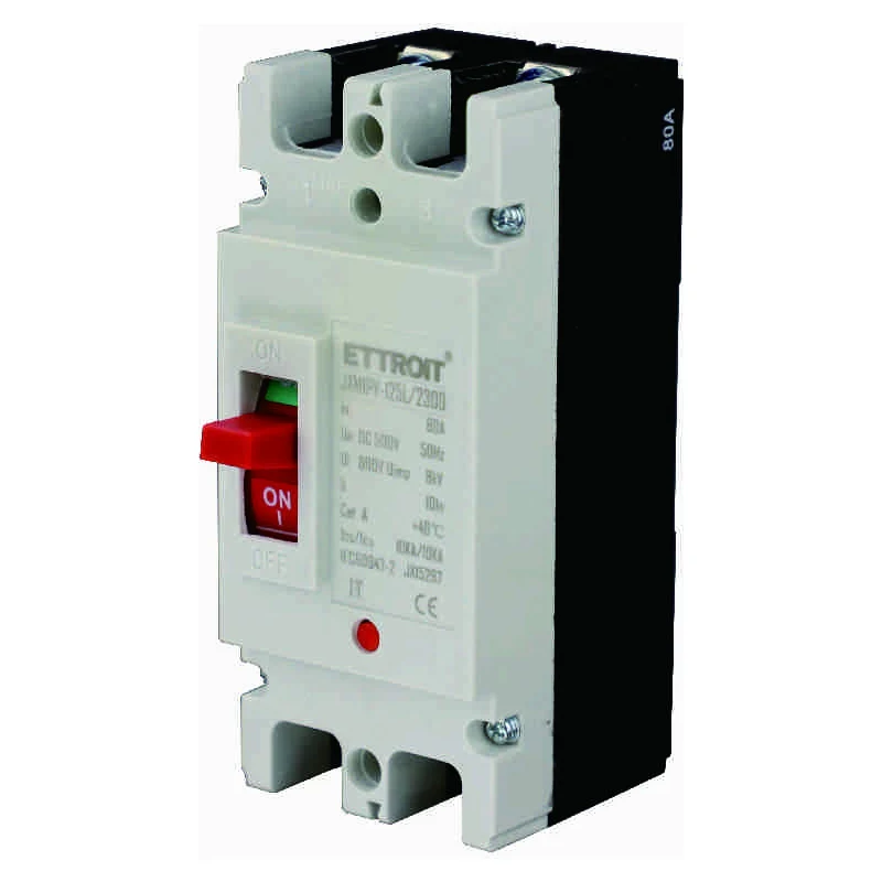 Ettroit Jx15297 Jxm1Pv Interruttori Scatolati Magnetotermici 2P 80A Dc 500V-10Ka