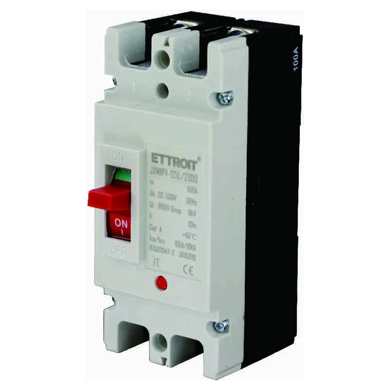 Ettroit Jx15299 Jxm1Pv Interruttori Scatolati Magnetotermici 2P 100A Dc 500V-10Ka