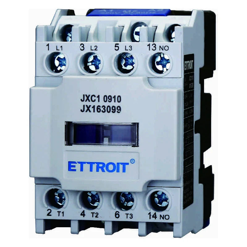 Ettroit Jx163099 Jxc1 Contattore Ac 220V 50/60Hz Bobina 3P 3 Poli Normalmente Aperto Ie 9A Ue 380V