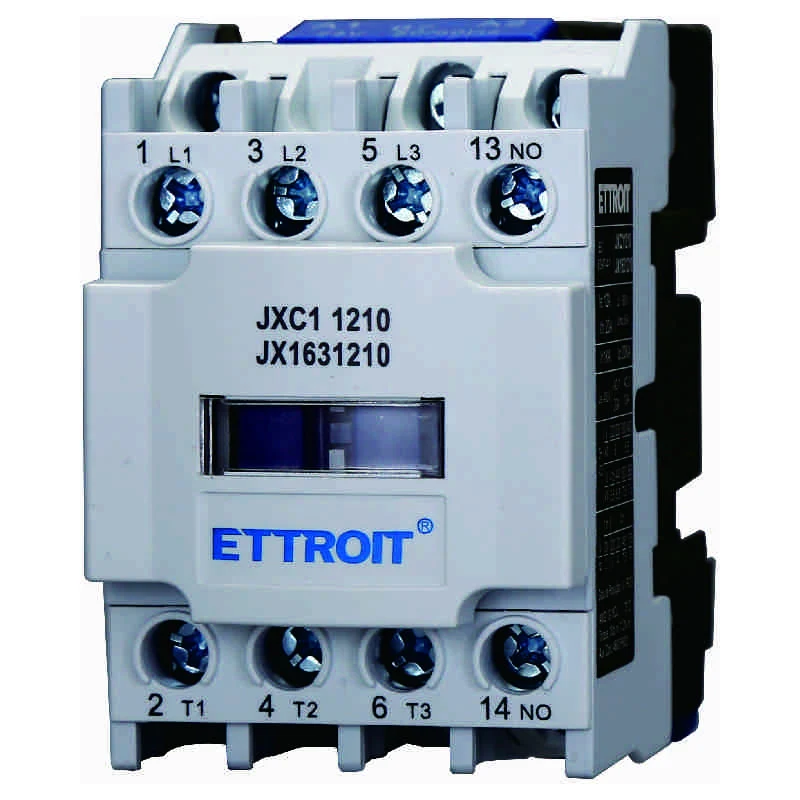 Ettroit Jx1631210 Jxc1 Contattore Ac 24V 50/60Hz Bobina 3P 3 Poli Normalmente Aperto Ie 12A Ue 380V