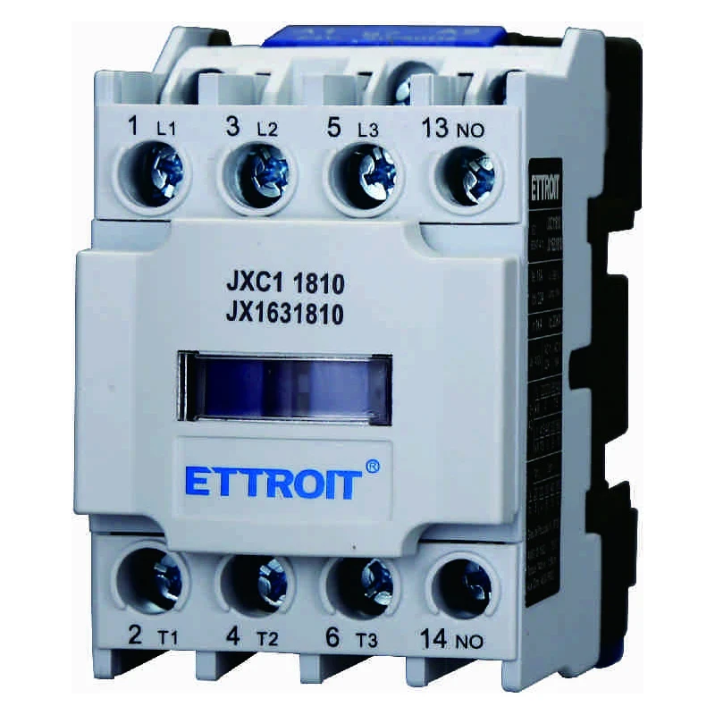 Ettroit Jx1631810 Jxc1 Contattore Ac 24V 50/60Hz Bobina 3P 3 Poli Normalmente Aperto Ie 18A Ue 380V