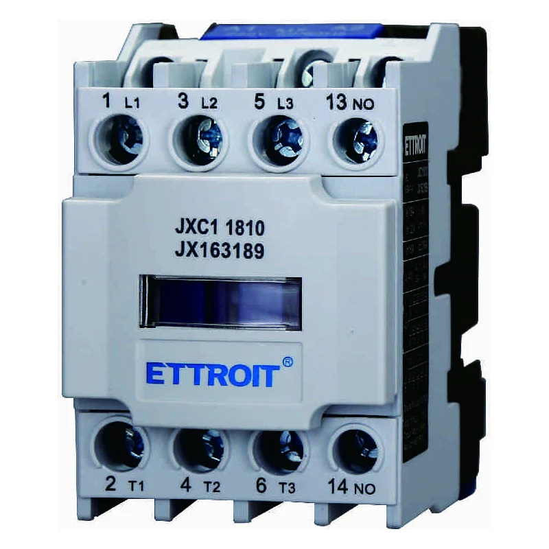 Ettroit Jx163189 Jxc1 Contattore Ac 220V 50/60Hz Bobina 3P 3 Poli Normalmente Aperto Ie 18A Ue 380V