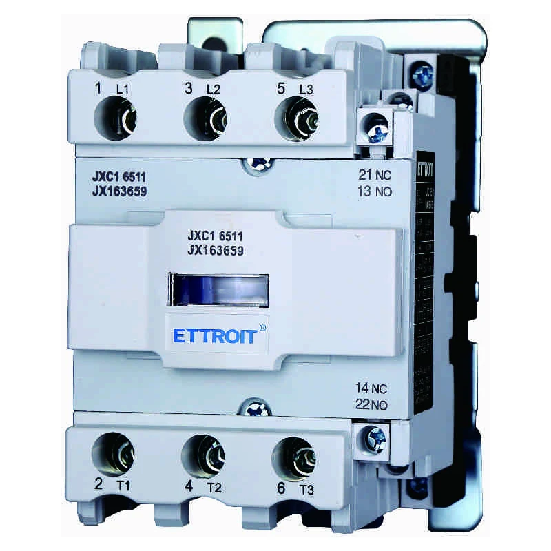 Ettroit Jx163659 Jxc1 Contattore Ac 220V 50/60Hz Bobina 3P 3 Poli Normalmente Aperto Ie 65A Ue 380V