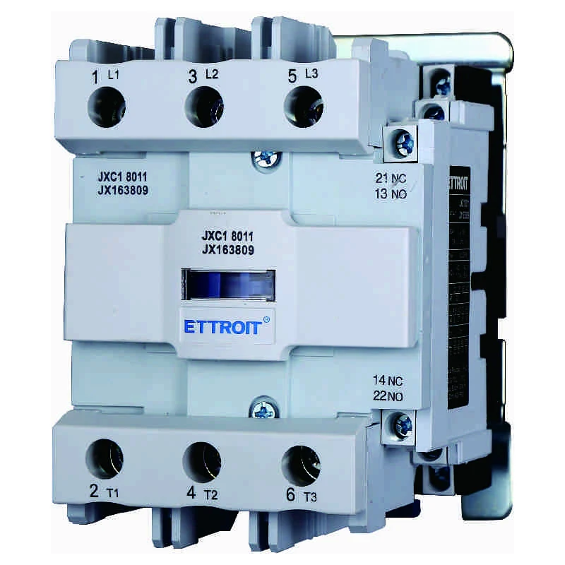 Ettroit Jx163809 Jxc1 Contattore Ac 220V 50/60Hz Bobina 3P 3 Poli Normalmente Aperto Ie 80A Ue 380V