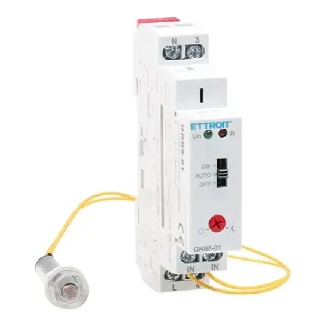 Ettroit Jx18103 Interruttore Crepuscolare Temporizzatore Fotoelettrico Relè Sensore Di Luce 16A 220V