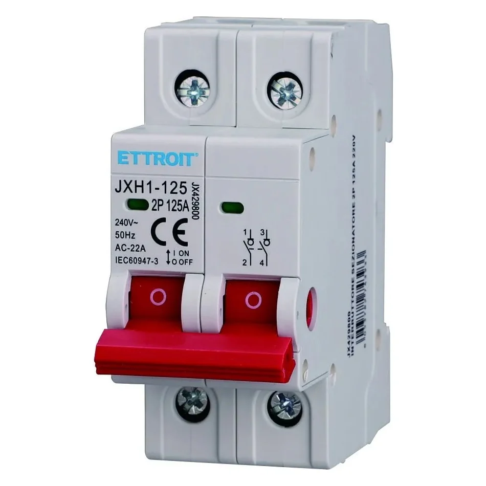 Ettroit Jx429800 Interruttore Sezionatore 2P 125A 220V
