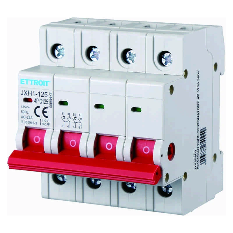 Ettroit Jx449800 Interruttore Sezionatore 4P 125A 380V