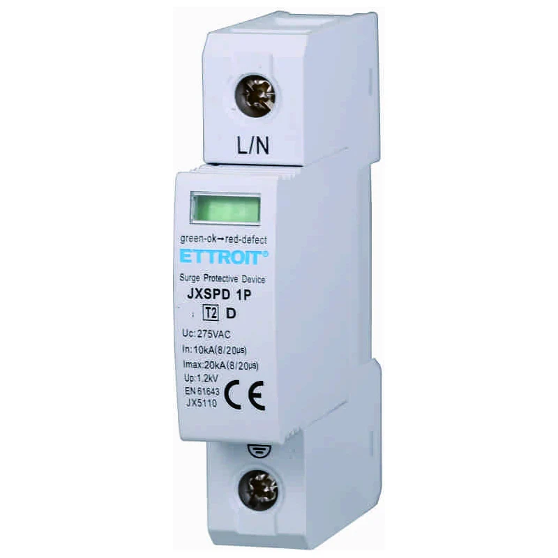 Ettroit Jx5110 Scaricatore Di Sovratensione 1P 10Ka-20Ka T2