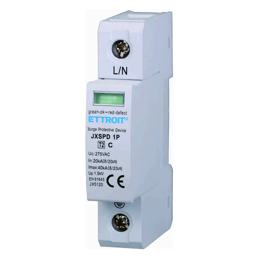 Ettroit Jx5120 Scaricatore Di Sovratensione 1P 20Ka-40Ka T2