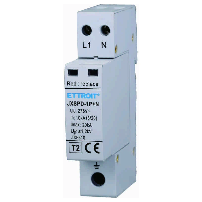 Ettroit Jx5510 Scaricatore Di Sovratensione 1P+N 10Ka-20Ka T2
