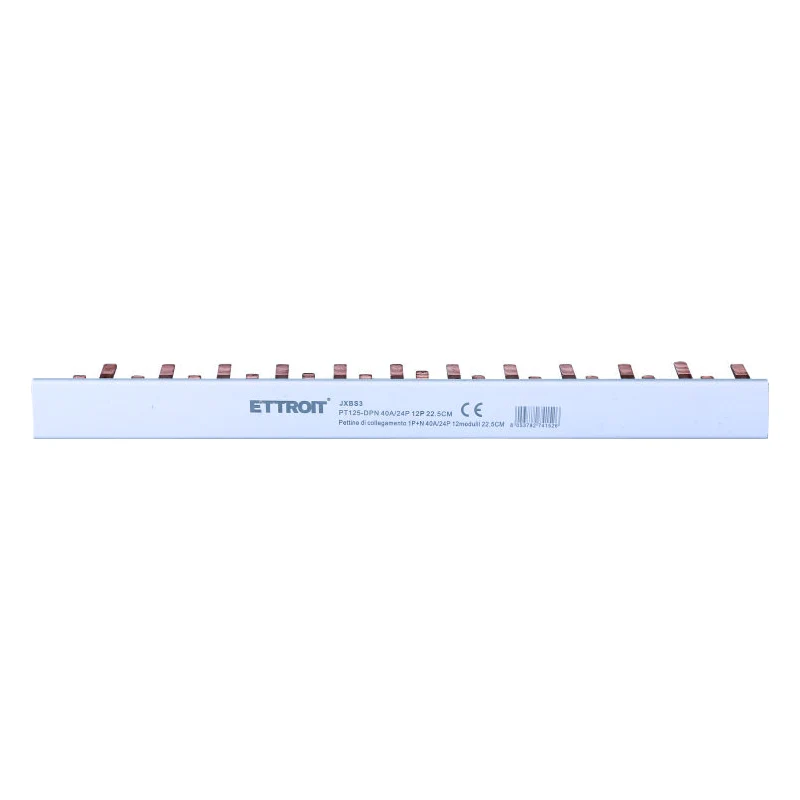 Ettroit Jxbs3 Pettine Di Collegamento 1P+N 40A/24P 12 Moduli 22.5Cm
