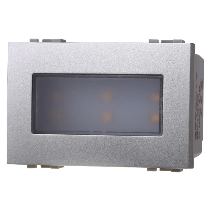 Ettroit Lg0323 Lampada 3P Segnapasso Led 220V On/Off 3000K