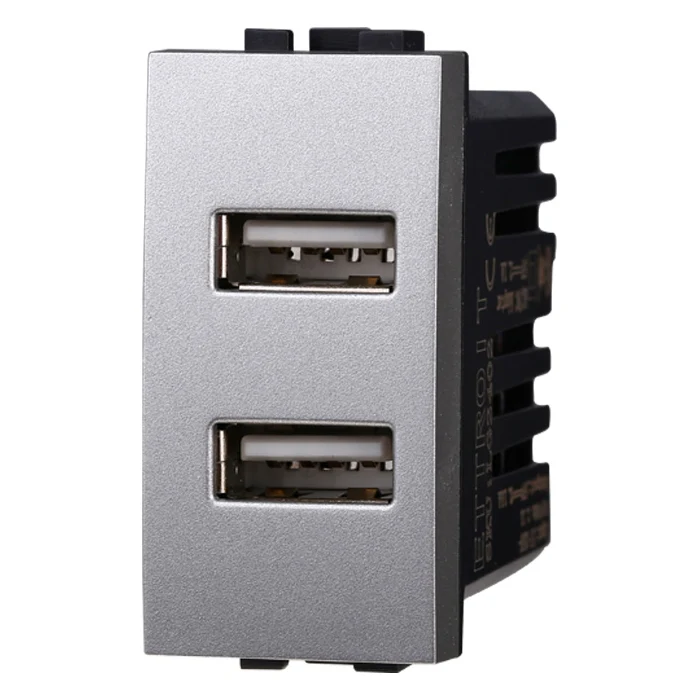 Ettroit Lg2402 Presa Usb 2 Posti 2.1Amh