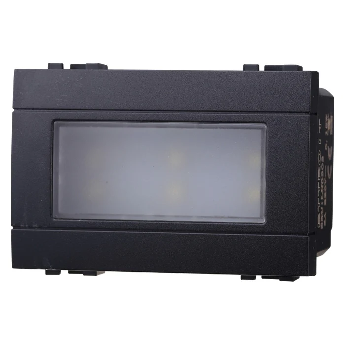 Ettroit Ln0303 Lampada 3P Segnapasso Led 220V On/Off 6000K