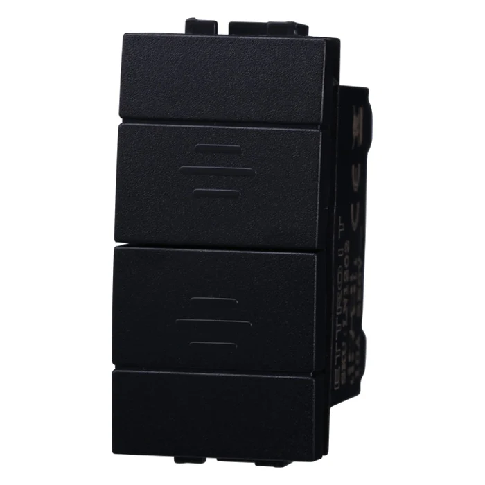 Ettroit Ln1202 Pulsante Doppio 1P+1P 16A