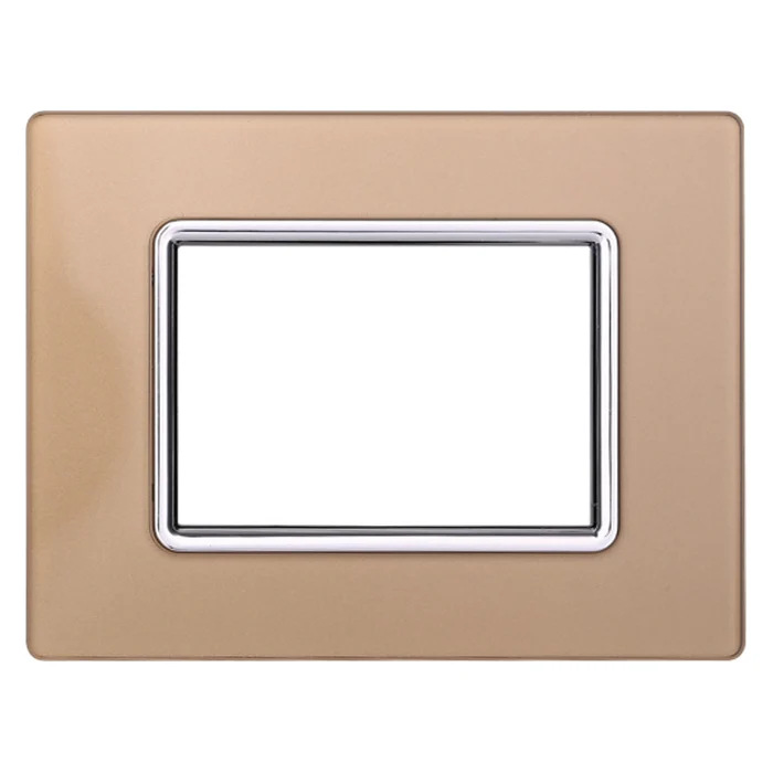 Ettroit Ln84311 Placca Vetro 3P Oro