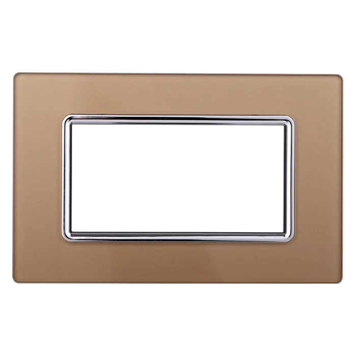 Ettroit Ln84411 Placca Vetro 4P Oro