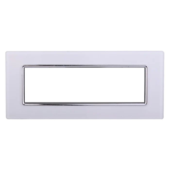 Ettroit Ln84701 Placca Vetro 7P Bianco