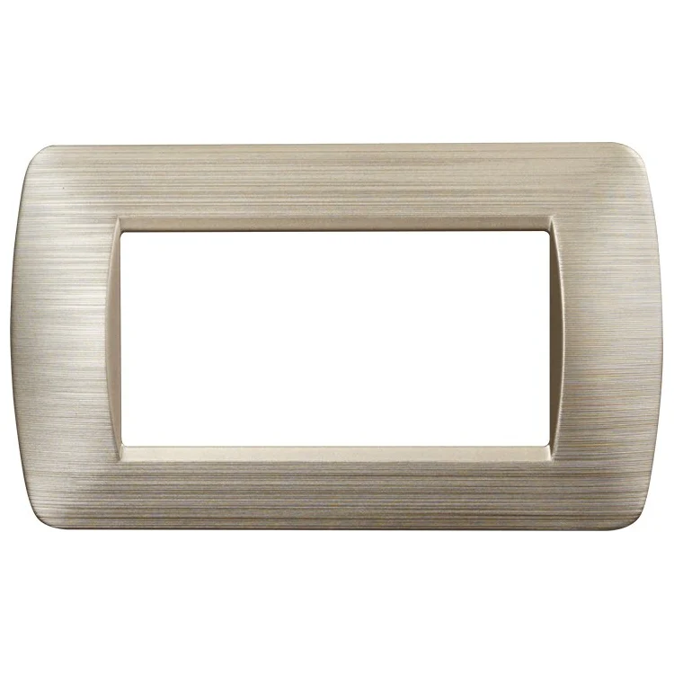 Ettroit Ln85411 Placca 4P Oro Satinato