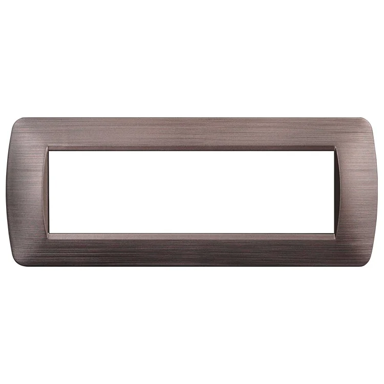 Ettroit Ln85710 Placca 7P Bronzo Satinato