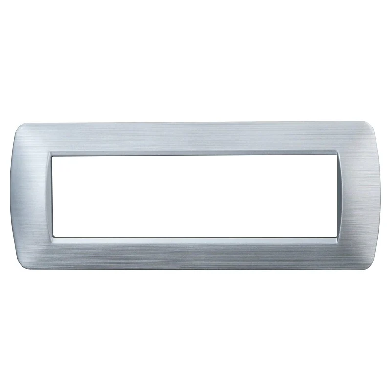 Ettroit Ln85715 Placca 7P Silver Satinato