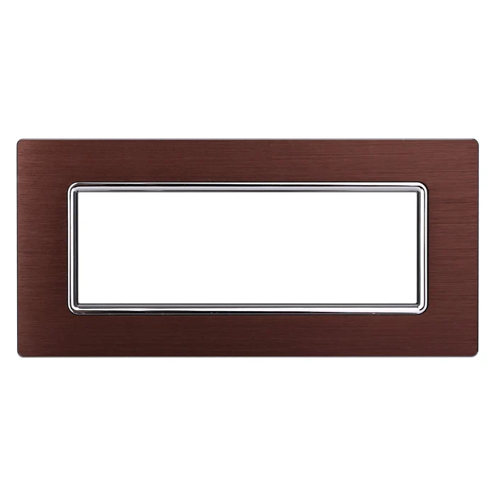 Ettroit Ln86710 Placca Alluminio 7P Bronzo