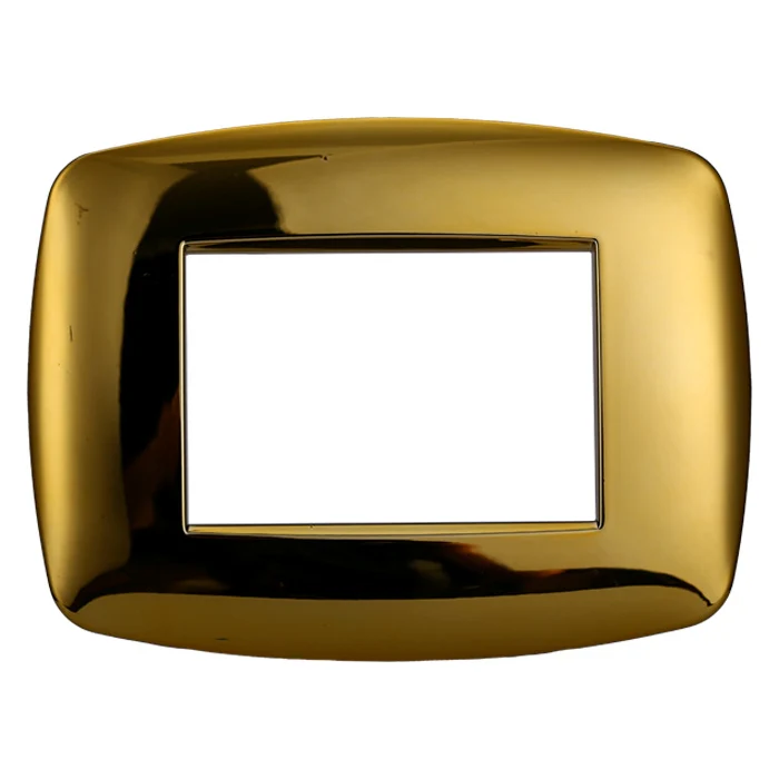Ettroit Ln87312 Placca Slim 3P Oro Lucido