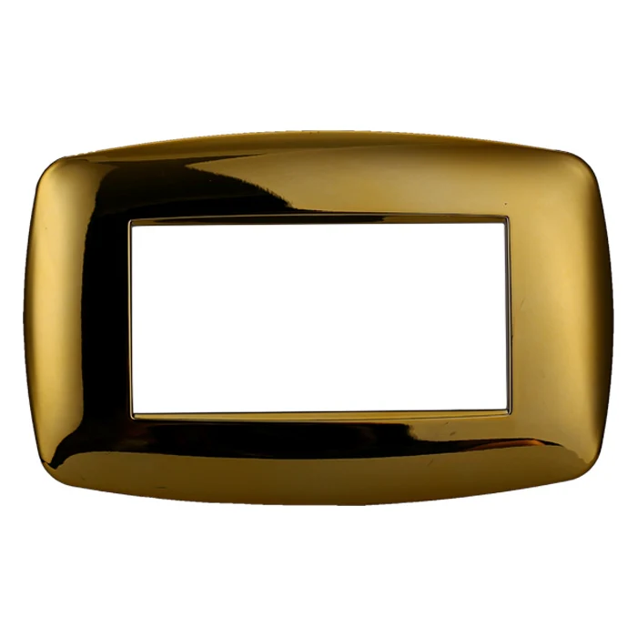 Ettroit Ln87412 Placca Slim 4P Oro Lucido