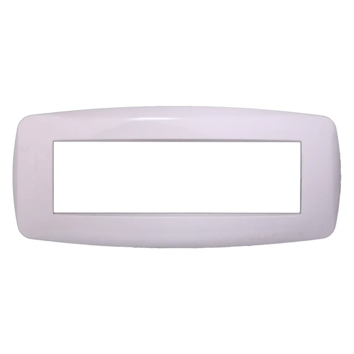 Ettroit Ln87701 Placca Slim 7P Bianco