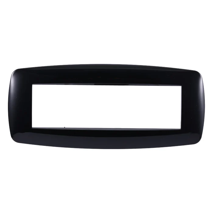 Ettroit Ln87702 Placca Slim 7P Nero