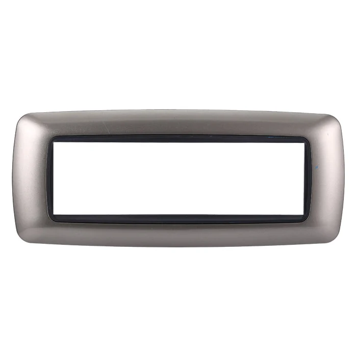 Ettroit Ln88708 Placca Plastica 7P Bombata Titanio