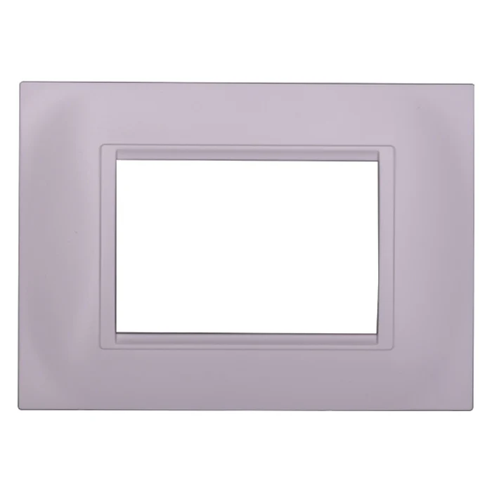 Ettroit Ln89301 Placca Quadrata 3P Bianco
