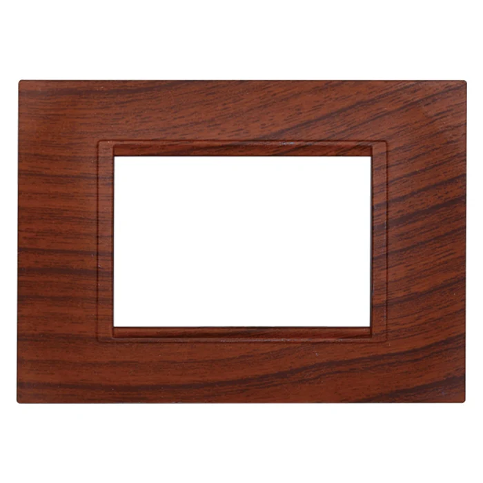 Ettroit Ln89303 Placca Quadrata 3P Radica