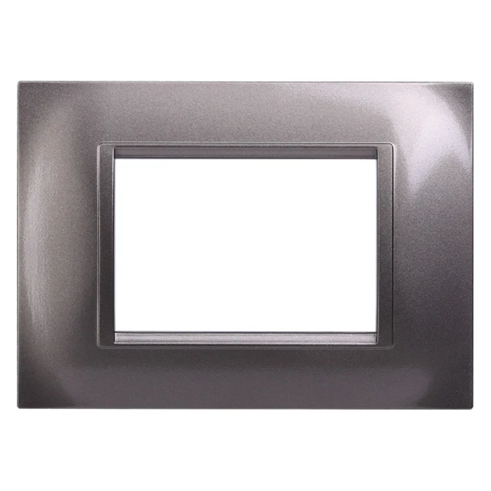Ettroit Ln89308 Placca Quadrata 3P Titanio
