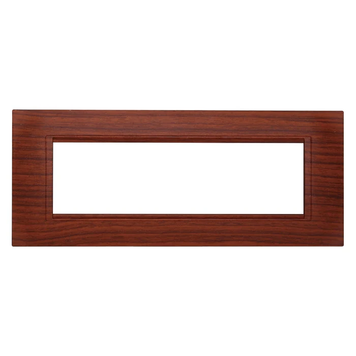 Ettroit Ln89703 Placca Quadrata 7P Radica