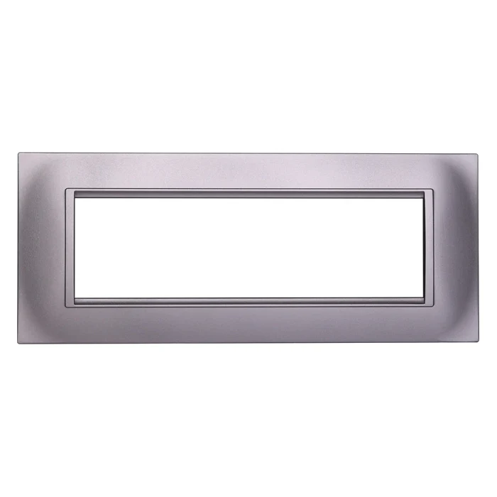 Ettroit Ln89706 Placca Quadrata 7P Silver