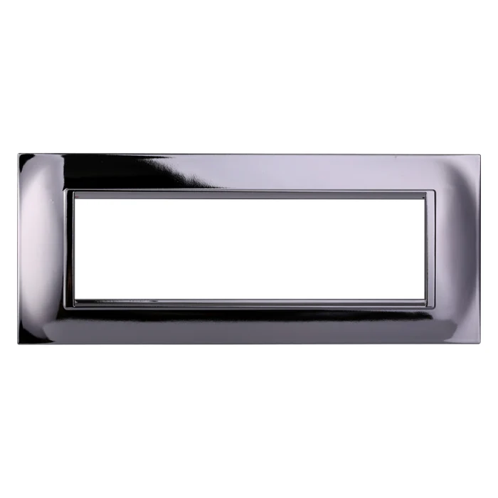 Ettroit Ln89713 Placca Quadrata 7P Cromato Lucido