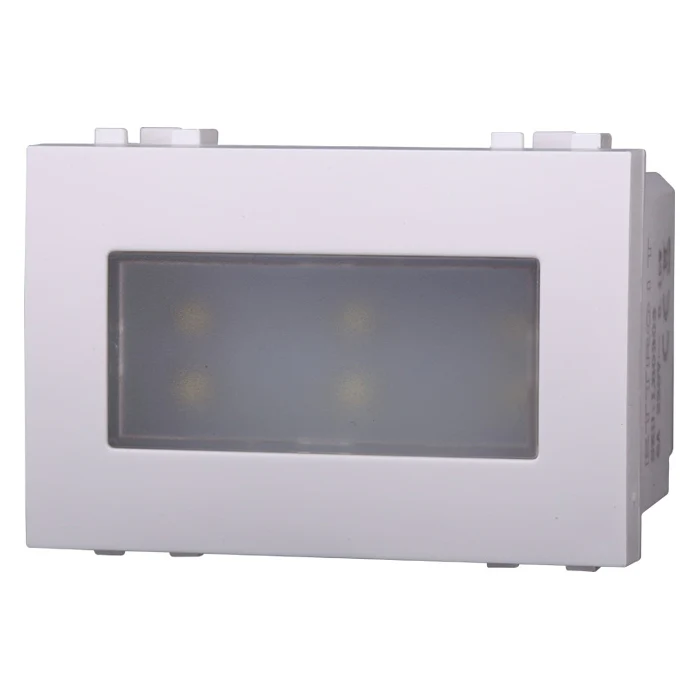 Ettroit Mt0303 Lampada 3P Segnapasso Led 220V On/Off 6000K