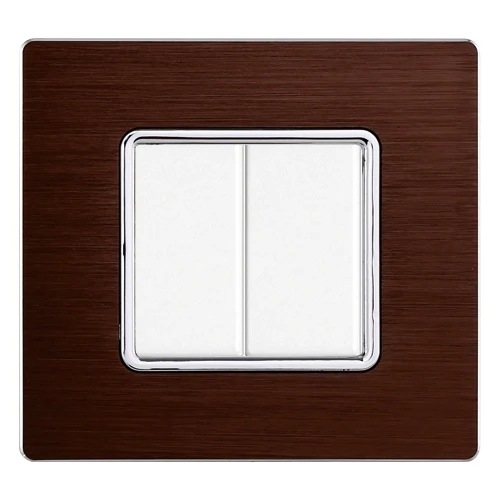 Ettroit Mt86210 Placca Alluminio 2P Bronzo