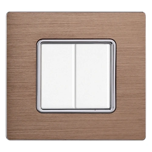 Ettroit Mt86211 Placca Alluminio 2P Oro