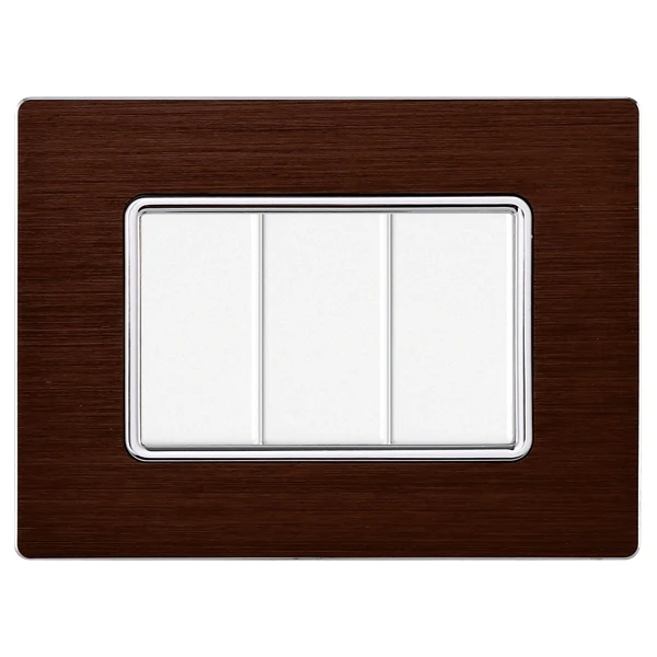 Ettroit Mt86310 Placca Alluminio 3P Bronzo