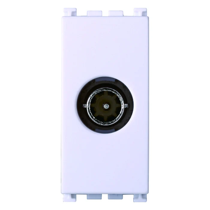 Ettroit Va2253B Connettore Tv Maschio Passante Bianco