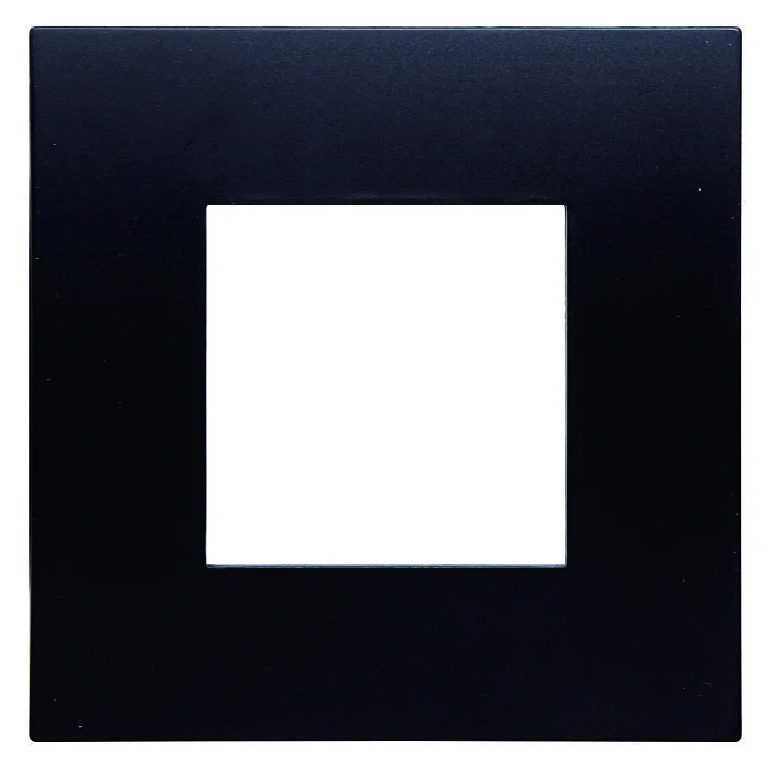 Ettroit Va83202 Placca Plastica 2P Nero