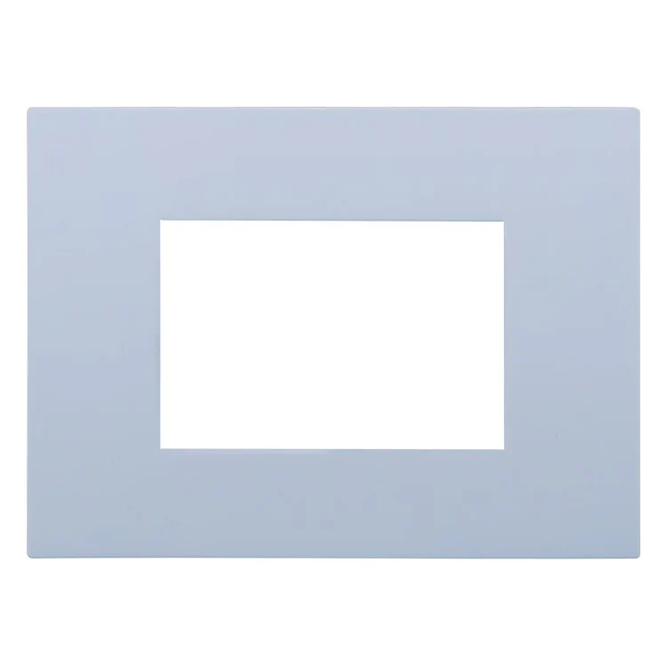 Ettroit Va83301 Placca Plastica 3P Bianca