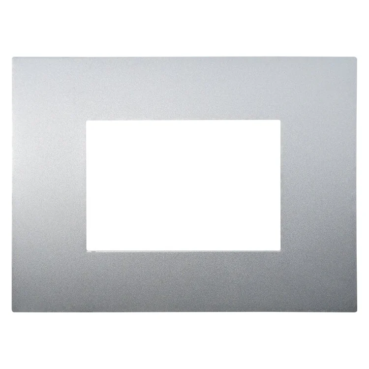 Ettroit Va83306 Placca Plastica 3P Silver
