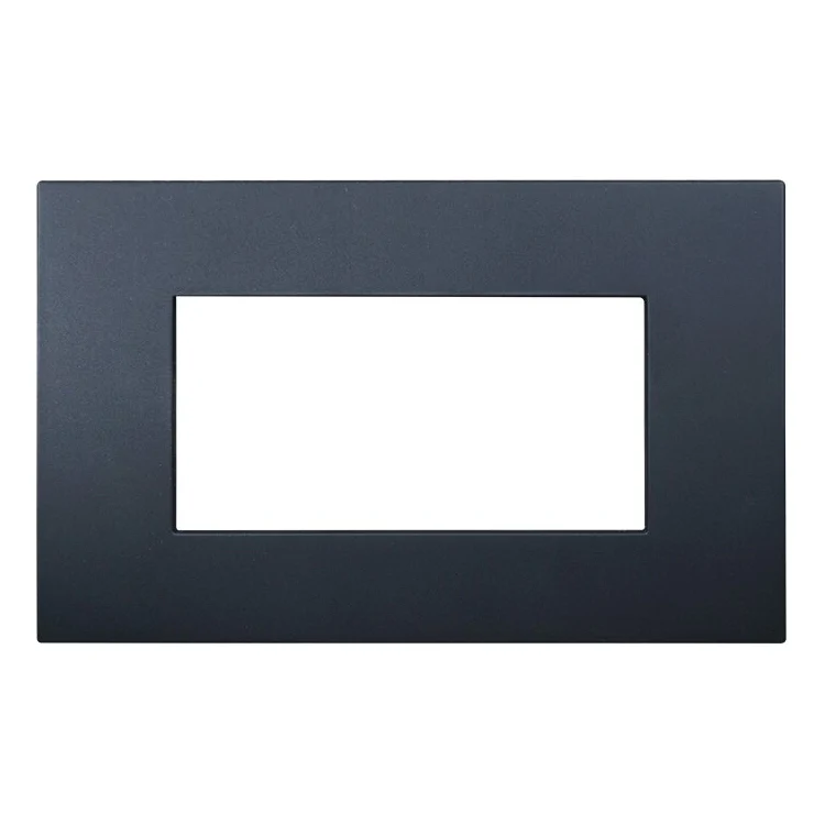 Ettroit Va83402 Placca Plastica 4P Nero