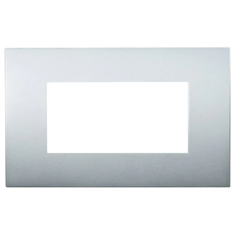 Ettroit Va83406 Placca Plastica 4P Silver