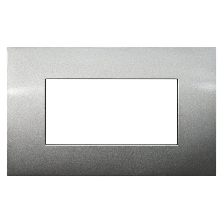 Ettroit Va83408 Placca Plastica 4P Titanio