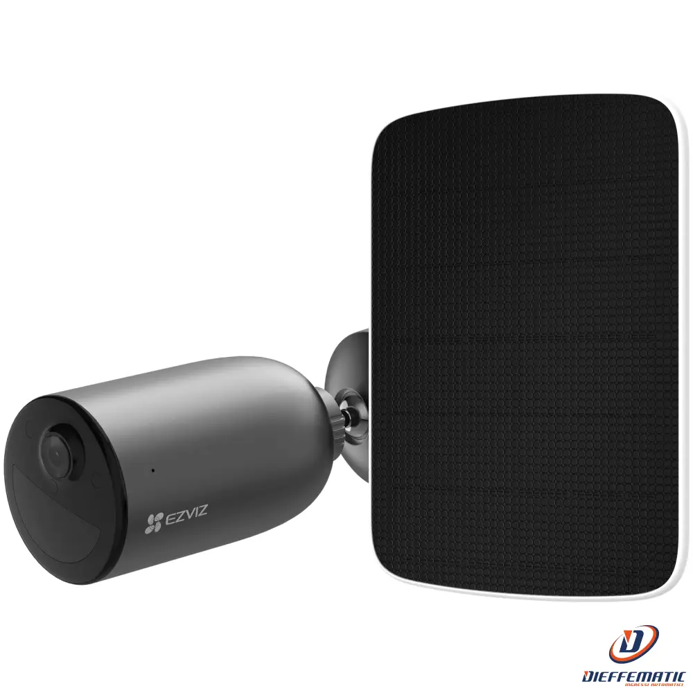 Ezviz Eb3 Kit Kit Telecamera A Batteria Con Pannello Solare Telecamere Batteria