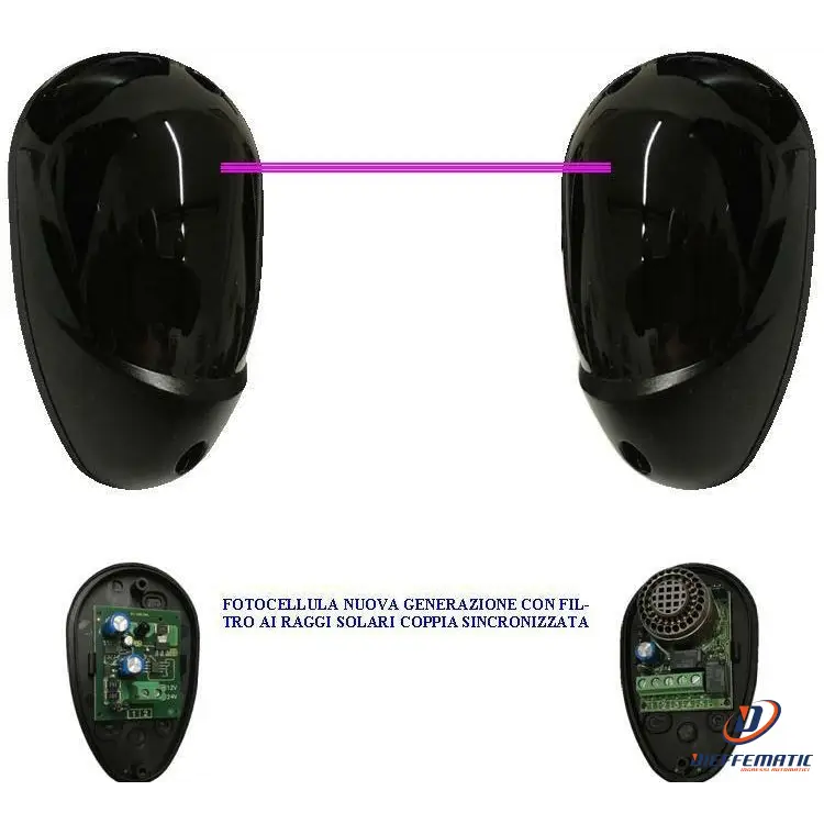 Fotocellula Sicurezza Per Automatismi Montaggio Parete O Palina Securvera Sv-Fat